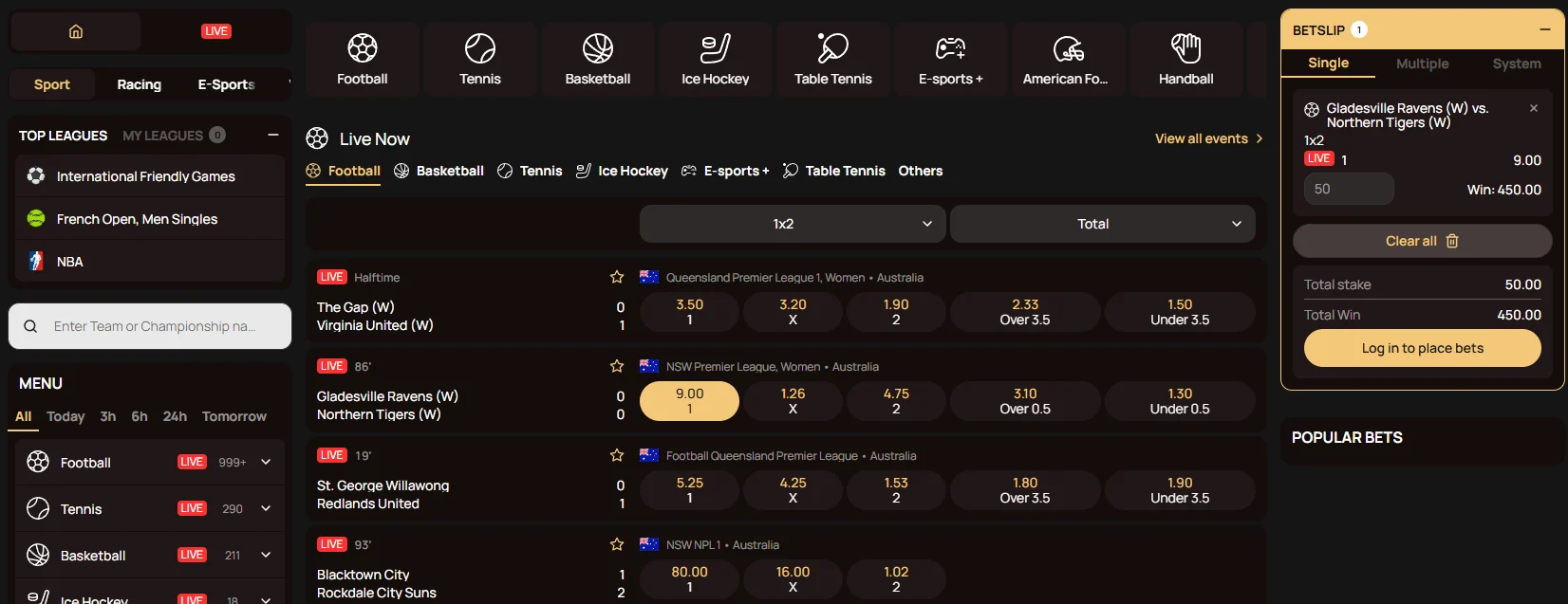 dicespin casino sport